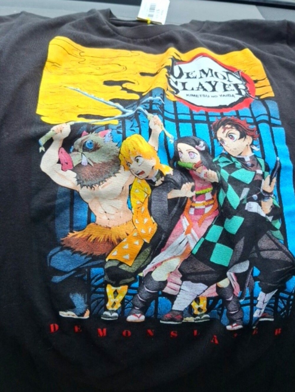 Demon Slayer Kimetsu No Yaiba Graphic Tee - Size Adult Small, Youth XL (16/18) - Picture 5 of 7
